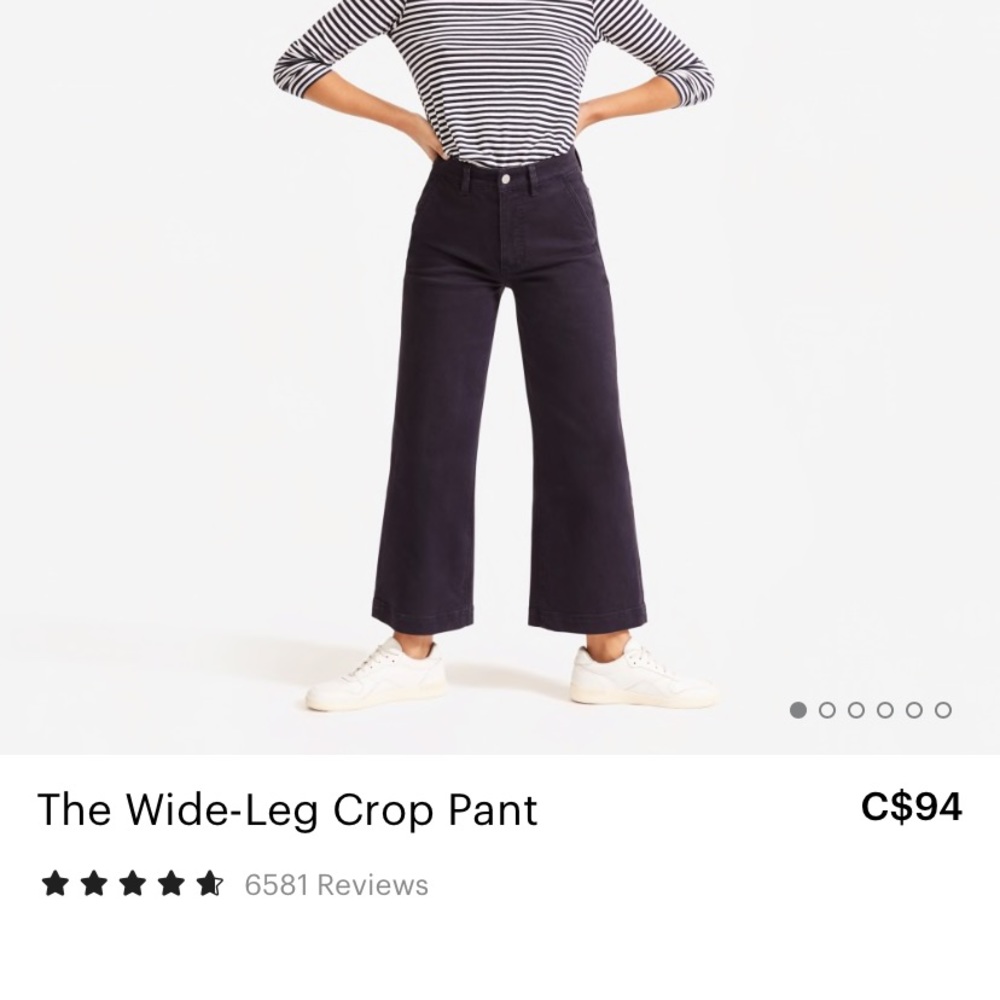 Everlane Sailor Pant in Navy